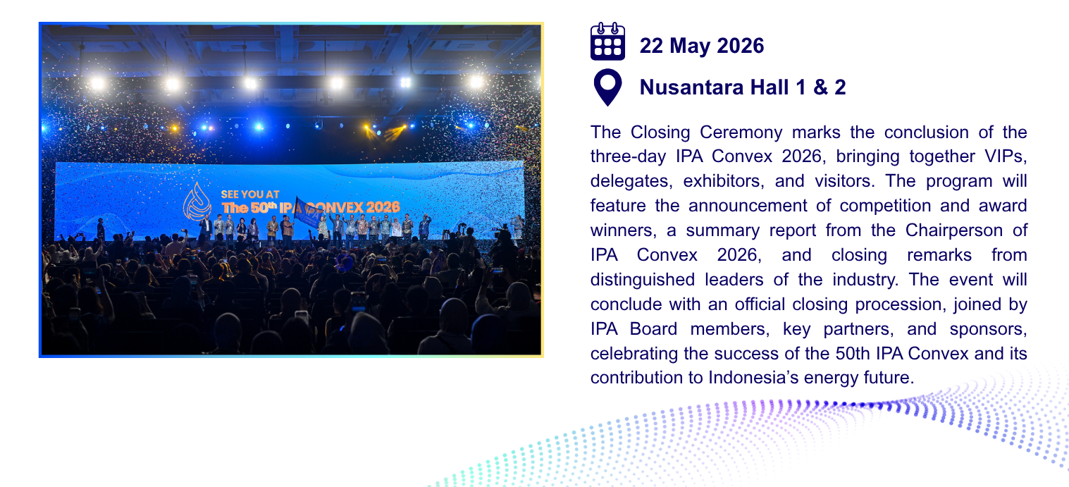 Closing Ceremony IPA CONVEX 2026