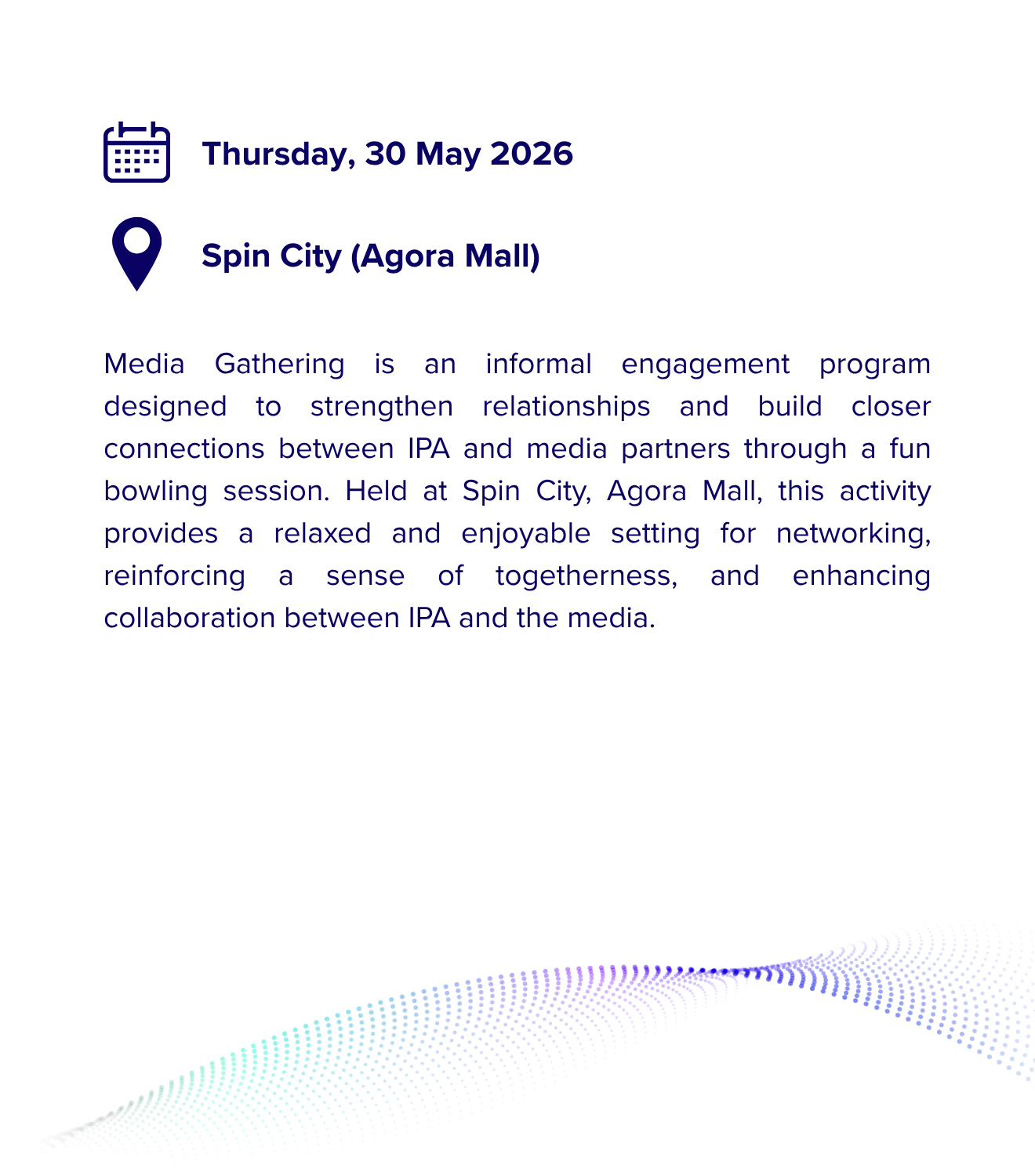 Media Gathering IPA CONVEX 2026
