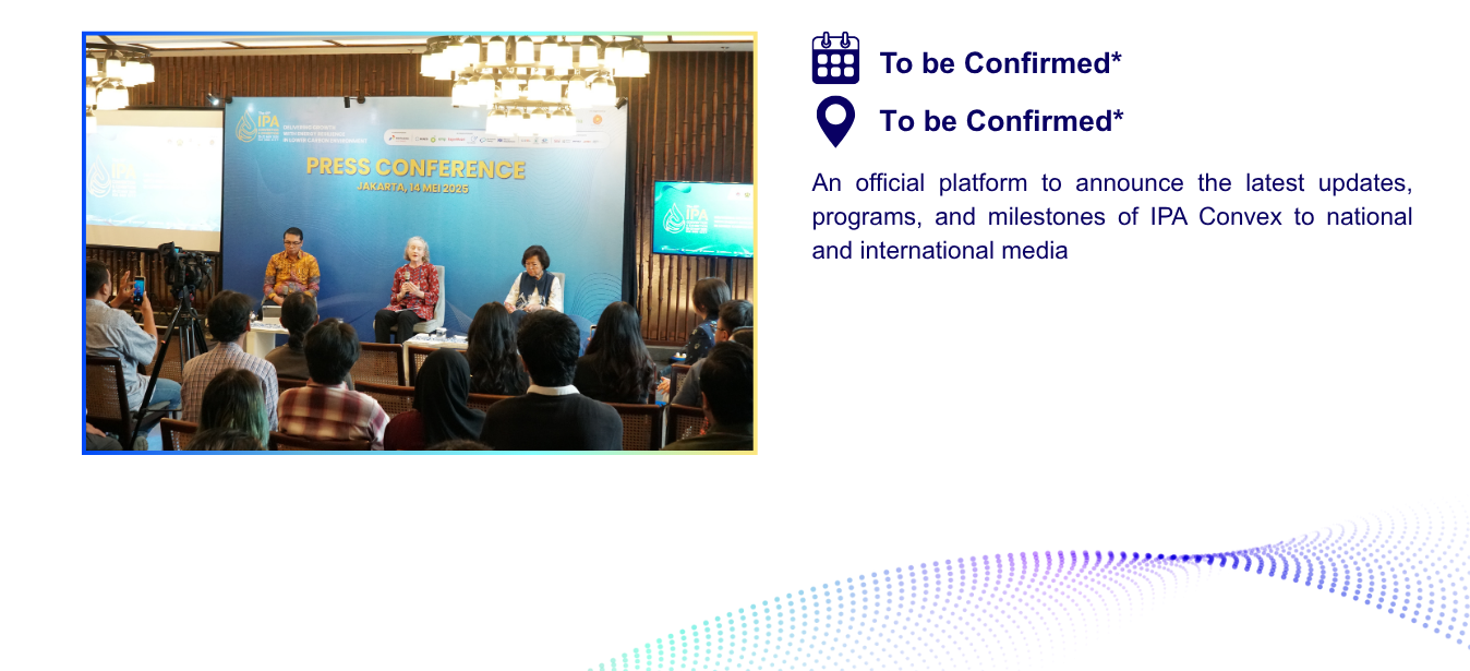 Press Conference IPA CONVEX 2026